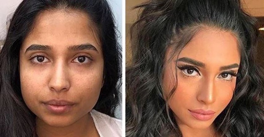 FOTO 19 ljudi koji kao da su dobili novo lice nakon šminkanja