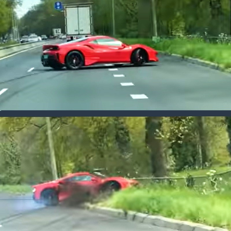 VIDEO Evo koliko je potrebno da se novim Ferrarijem sleti s ceste
