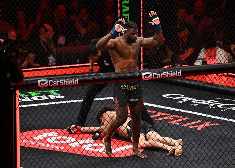 VIDEO Ngannou vs. Lins: Prvak brutalnim nokautom ušutkao Danu Whitea
