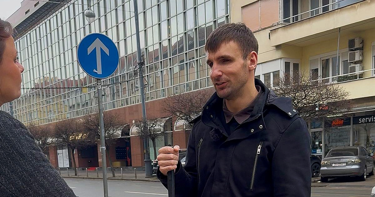 Martin (28) je slijep i odlično se snalazi po centru Zagreba. Pokazao nam je kako