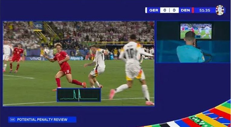 UEFA: Penal je jer je registriran otkucaj srca lopte. Trajao je 500. dio sekunde