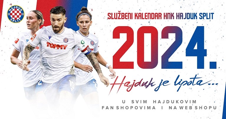 Hajduk objavio novi kalendar. Nogometaši i nogometašice prvi put zajedno