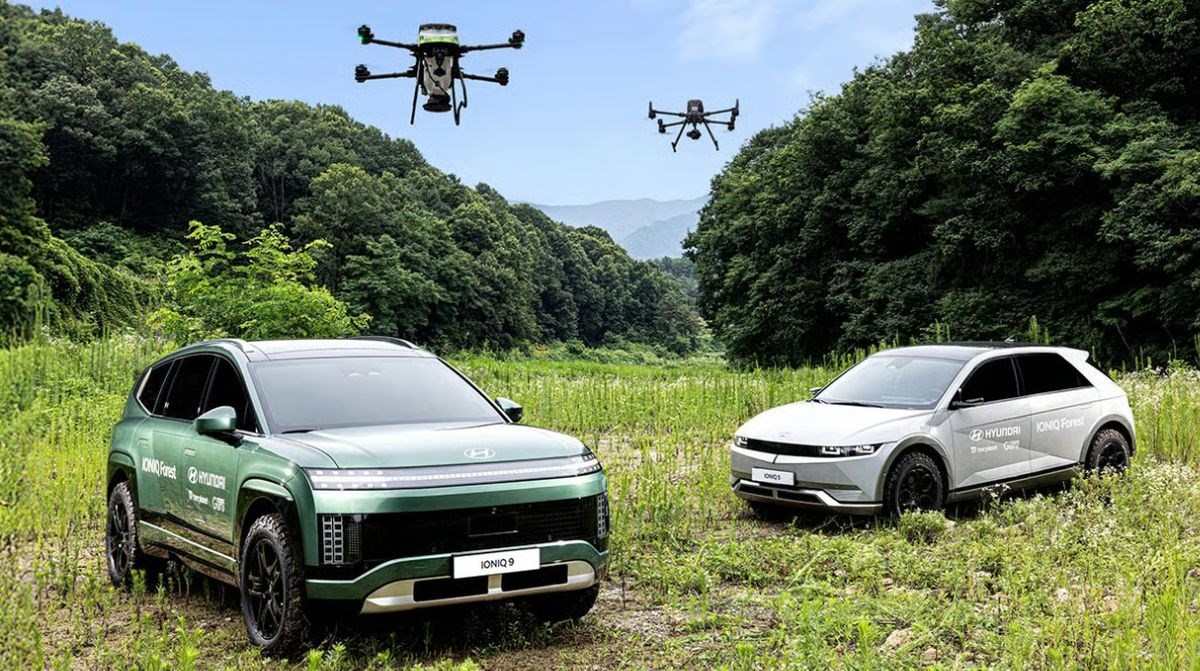 Hyundai ima recept za obnovu šuma. To je IONIQ 9 specijalno složen za dronove