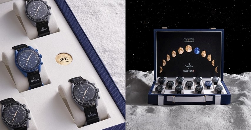 MoonSwatch kovčezi pojavili su se na aukciji. Traženi iznos značajno je premašen
