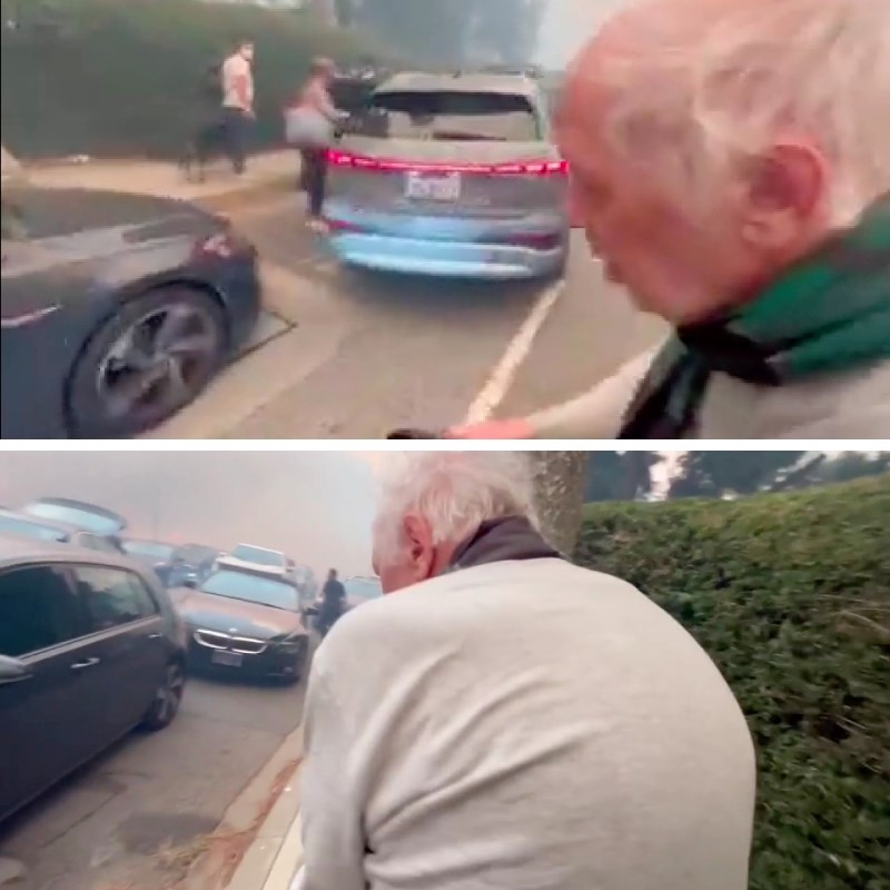 VIDEO Amerikanac s 83-godišnjim puncem koji ima Parkinsonovu bolest pobjegao od vatre