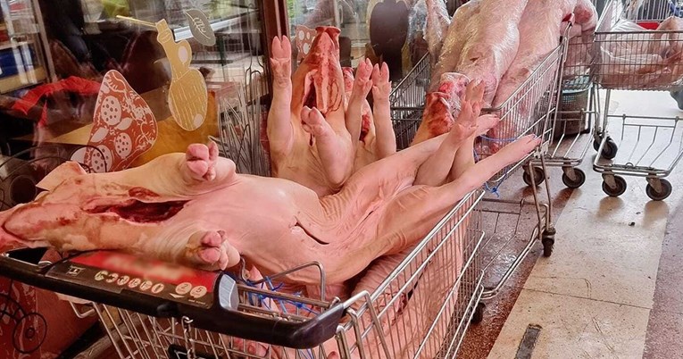 Prizor ispred jedne zagrebačke mesnice razljutio je kupce: "Užas"