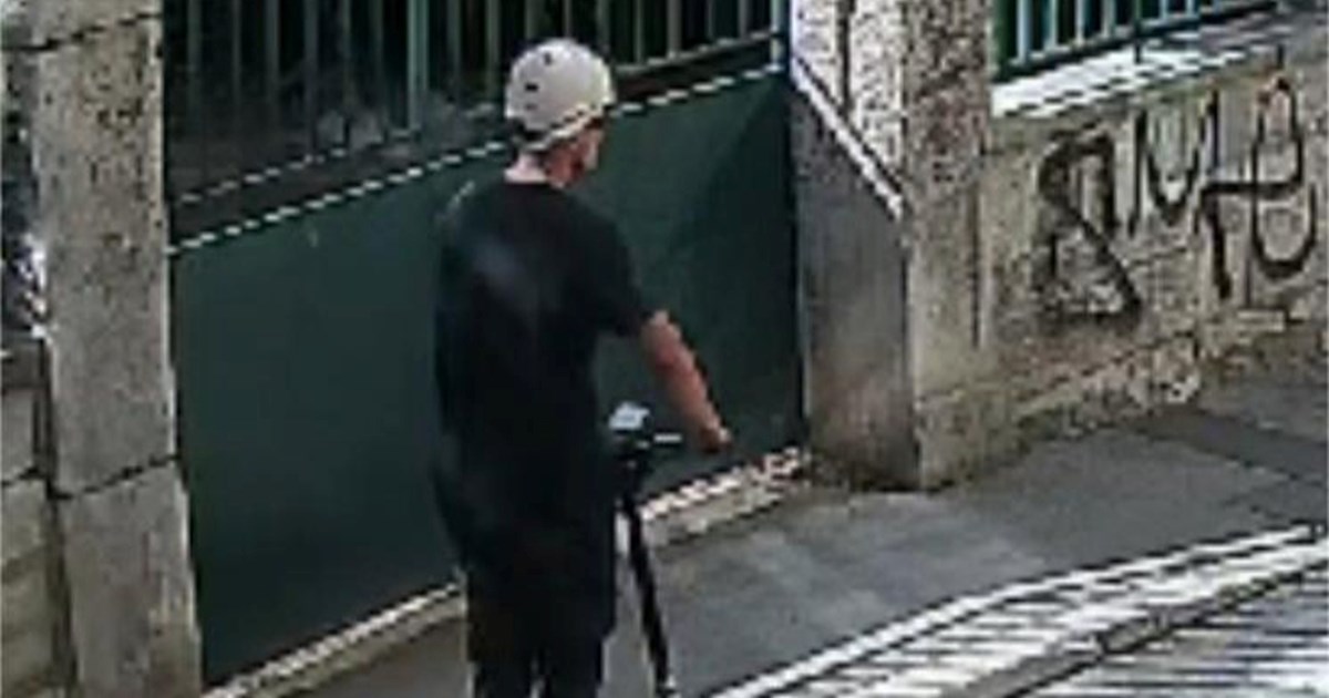 FOTO Policija traži ovog vozača romobila