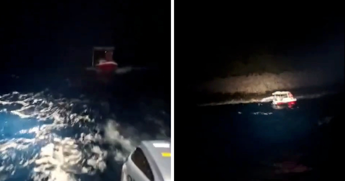 VIDEO Spašavanje kod Lastova: Četvero ljudi spašeno s brodice pred stijenama