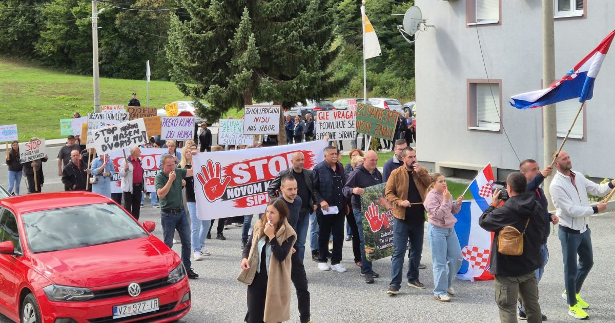 U Zagorju prosvjed protiv novog kamenoloma
