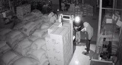 VIDEO Lopovi u BiH ukrali dvije i pol tone kave, objavljena snimka
