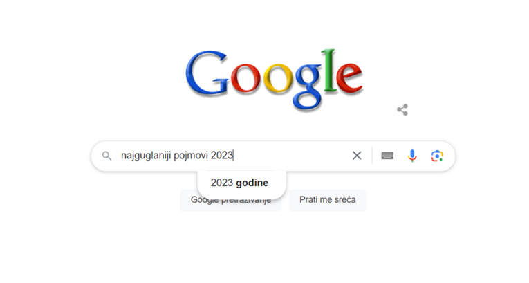 Ovo su najguglaniji pojmovi u 2023. (do danas)