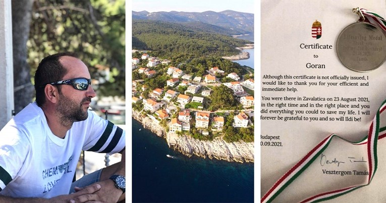 Hrabri Korčulanin spasio turista od utapanja pa zauzvrat dobio posebnu zahvalu