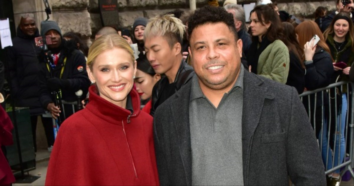 Ronaldo Nazario s 14 godina mlađom zaručnicom snimljen na Tjednu mode u Parizu