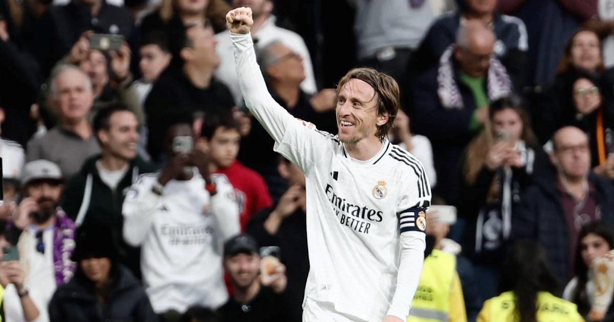 Poslušajte kako je Bernabeu reagirao na Modrićev ulazak