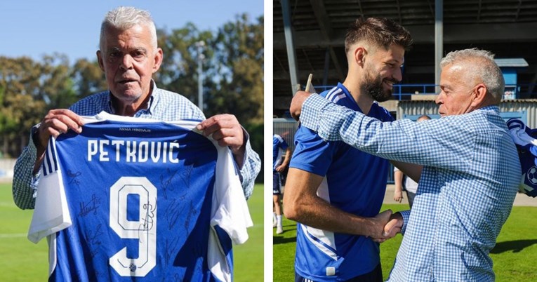 Dinamo velikom gestom oduševio svog navijača (67) koji je plakao na treningu