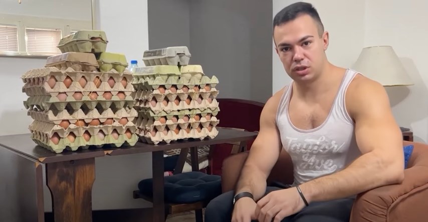Srpski youtuber pojeo 300 jaja u 10 dana pa objavio nalaze kompletne krvne slike