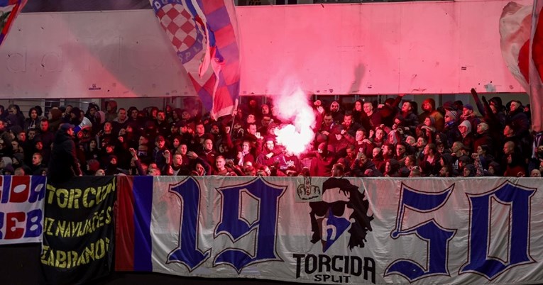 Hajduk zbog Torcidine bakljade i prekida utakmice dobio najveću kaznu kola SHNL-a