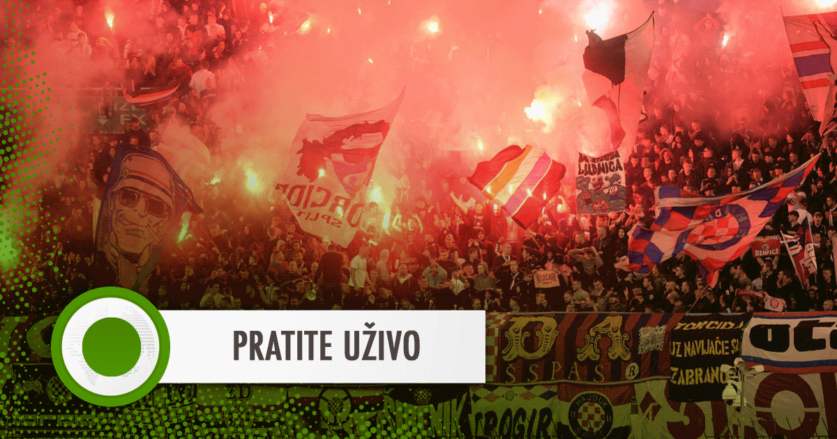 OD 19:30 HAJDUK - DINAMO Hajduku otpao prvotimac. BBB-i kreću prema Poljudu