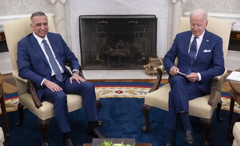 Biden i Kadhimi postigli dogovor o kraju američke borbene misije u Iraku