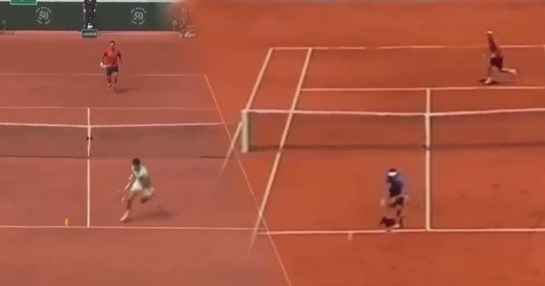 Alcaraz je protiv Đokovića kopirao Federerov genijalni potez, čak je i proslava ista