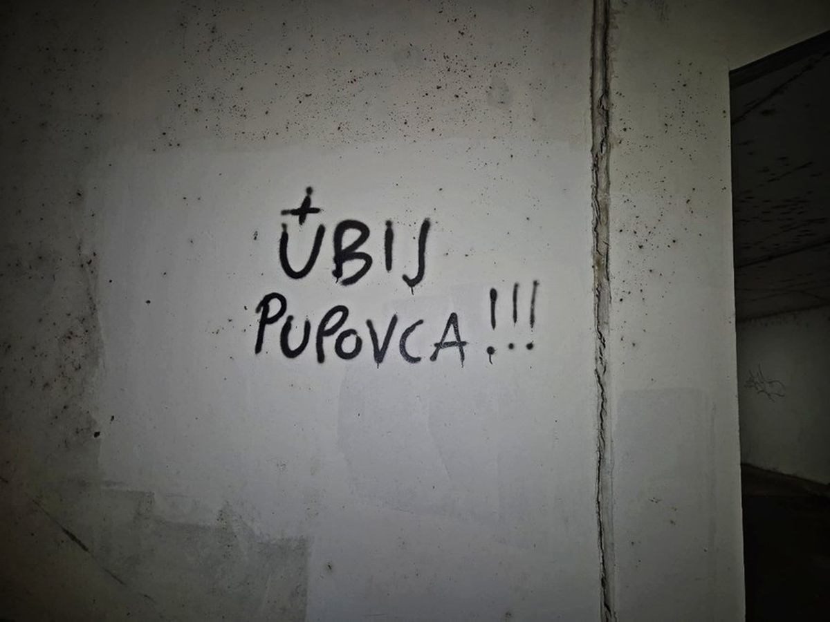 U pothodniku u Zagrebu osvanula nova prijetnja smrću Pupovcu