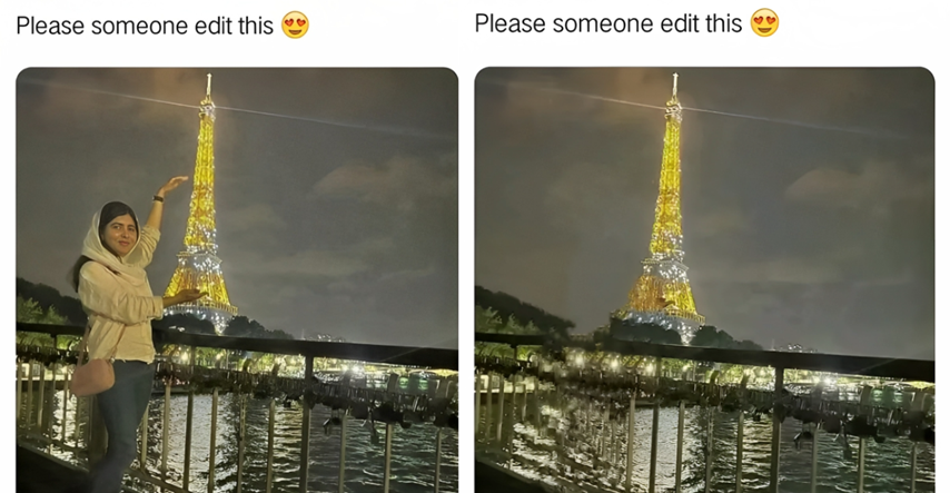 Turistkinja pitala ljude na internetu da joj urede fotku. Rezultati su hit
