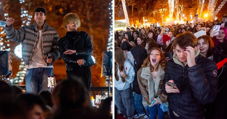 Tko su Špiro i Tej? Na zatvaranju zagrebačkog Adventa napunili su Zrinjevac