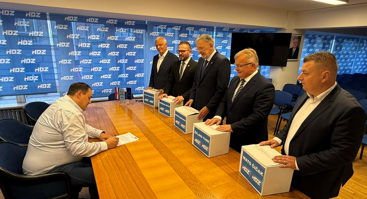 Božinović se kandidirao za šefa HDZ-a Zagrebačke županije