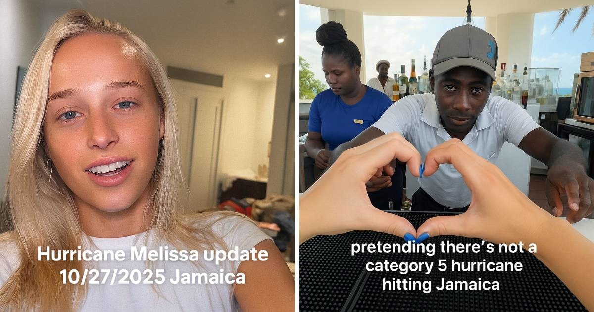 Influencerica razbjesnila šalama o uraganu Melissa: "Kvari mi odmor"