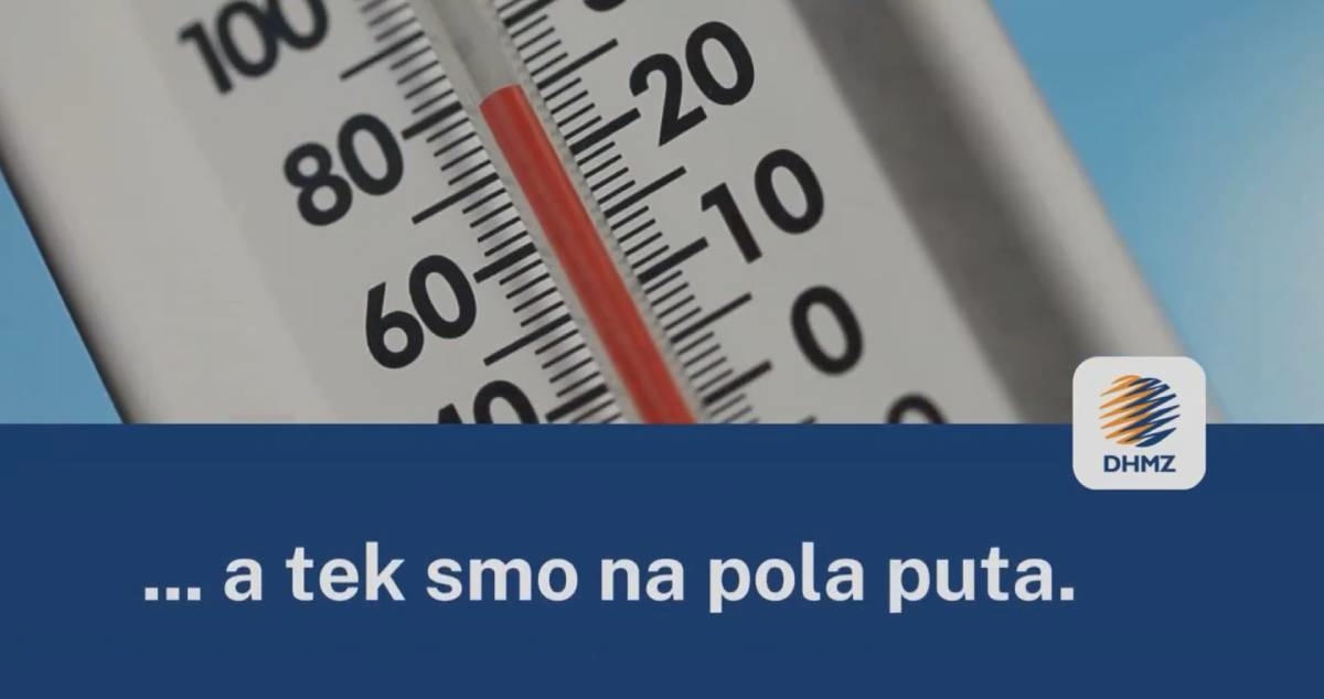 DHMZ objavio video: "Prosinac obara rekorde, a tek smo na pola puta"