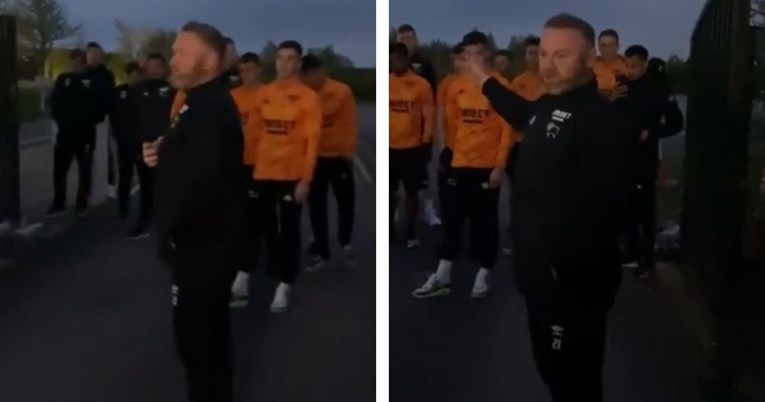 VIDEO Rooneyjev klub ispao u treću ligu. Izveo je igrače pred navijače