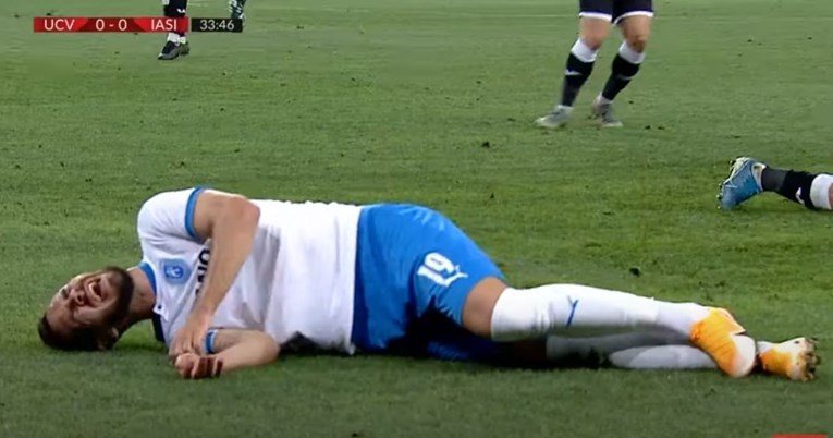 Reprezentativac BiH teško ozlijeđen na utakmici. Urlao u bolovima do dolaska hitne