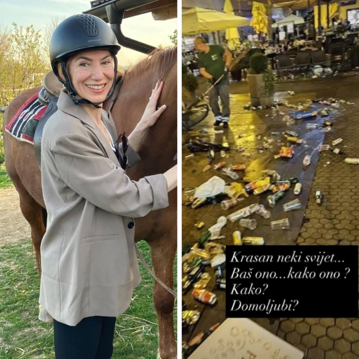 Daria Lorenci objavila smeće koje je ostalo sinoć u centru Zagreba: "Domoljubi?"