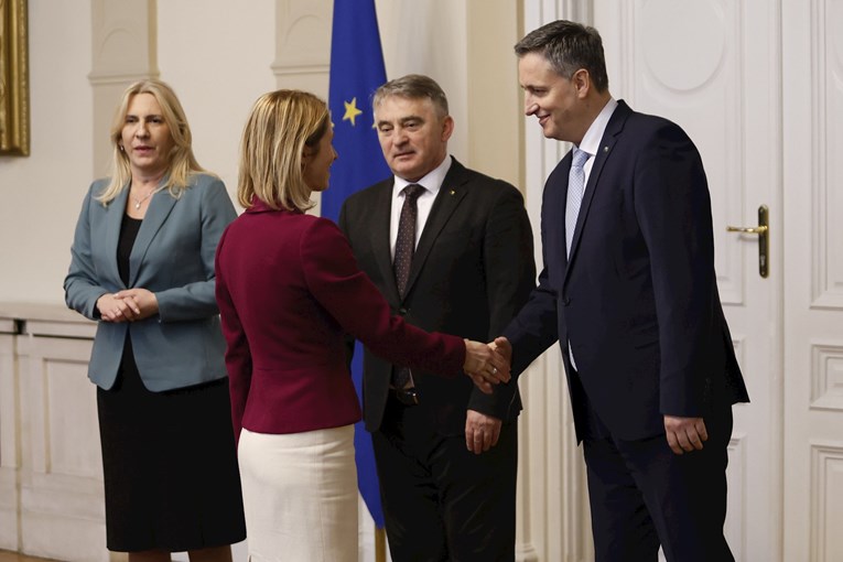 Članovi Predsjedništva BiH posvađali se pred šeficom EU diplomacije