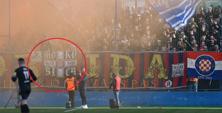 Torcida opet izvjesila transparent koji je Hajduku izbio 10 tisuća eura u dva tjedna