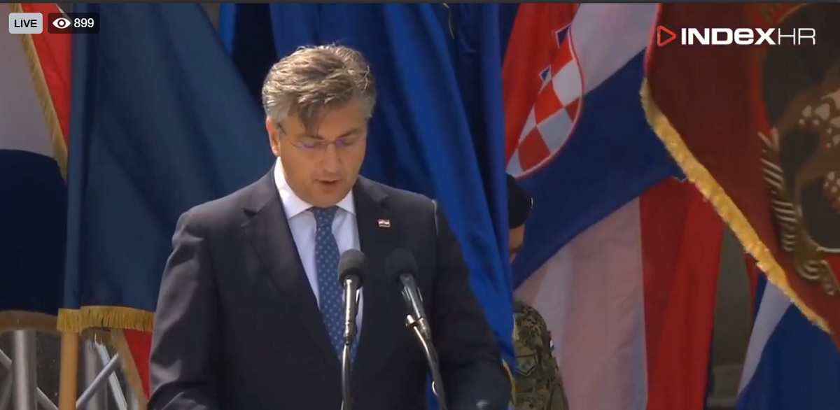 VIDEO Pogledajte govor Andreja Plenkovića u Kninu