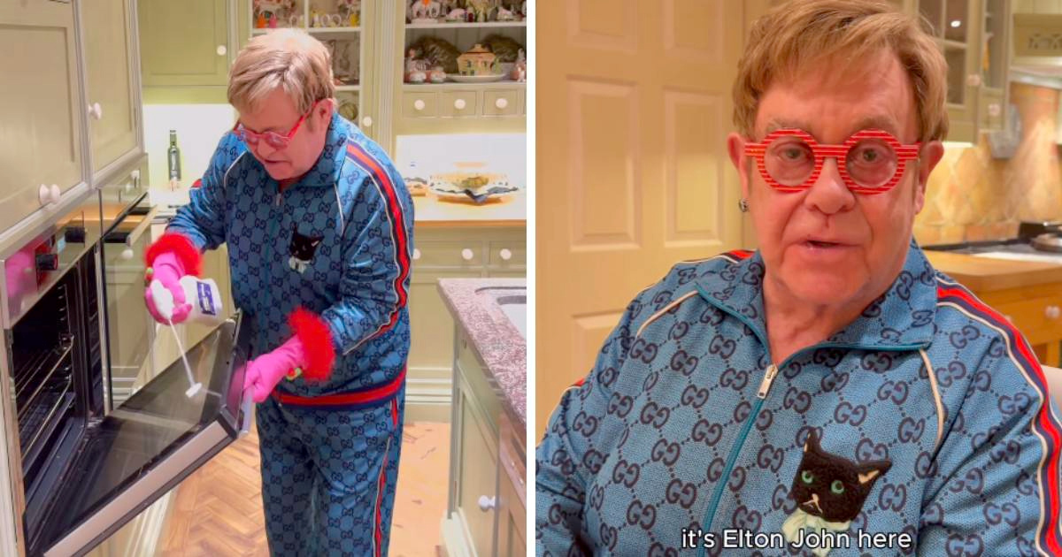 Elton John odgovorio ljudima koji su pisali da mu je prljava pećnica