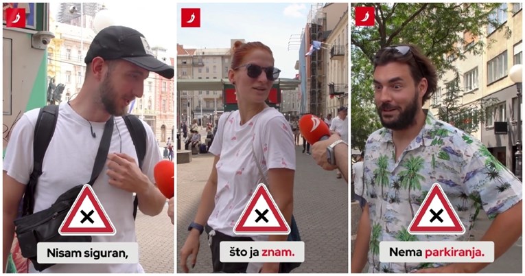 Pitali smo ljude u Zagrebu što znači ovaj prometni znak. Nisu se proslavili 