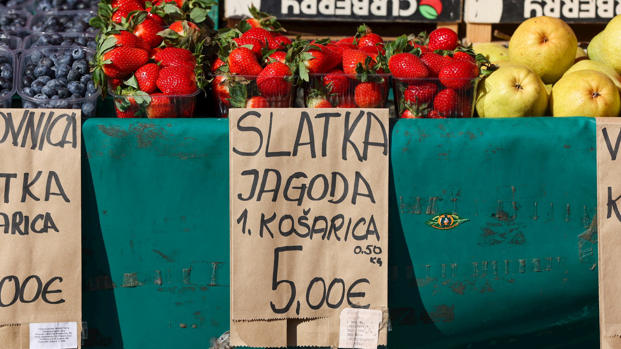 Mjerica jagoda prodaje se i za 5 eura. Je li to previše?