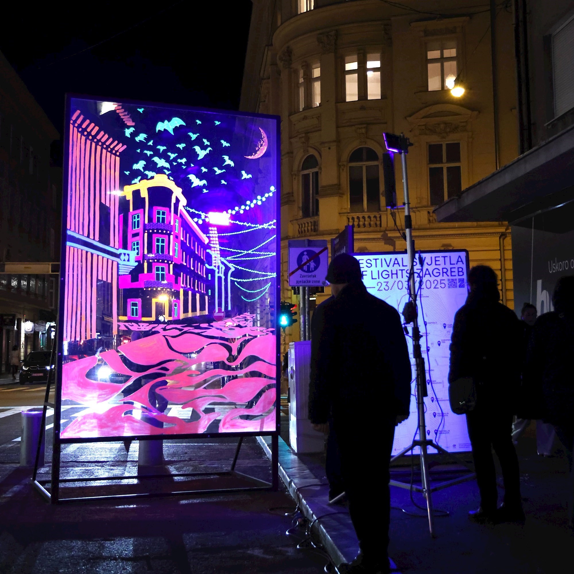 VIDEO Trenutak otvaranja Festivala svjetla u Zagrebu