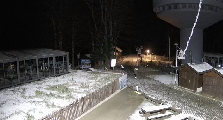 Na Sljemenu pao prvi snijeg