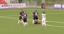 VIDEO Bivši igrač Zenita isključen na humanitarnoj utakmici pa iscipelario suca
