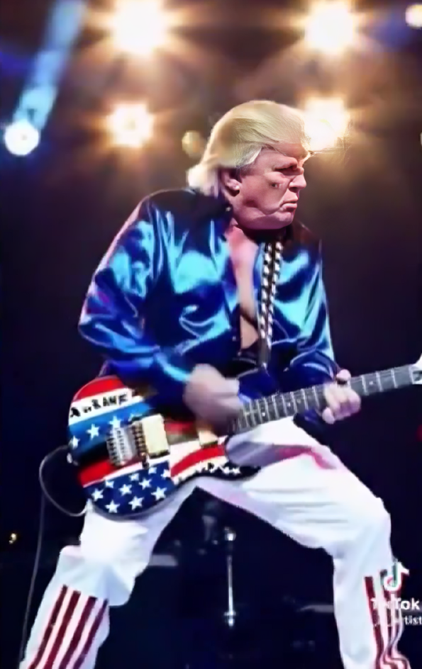 43 milijuna pregleda: Trump objavio AI video u kojem svira hit iz 80-ih, ljudi u čudu