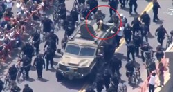 VIDEO Jokić sjedio na vozilu koje je pregazilo policajca. Srbina evakuirali