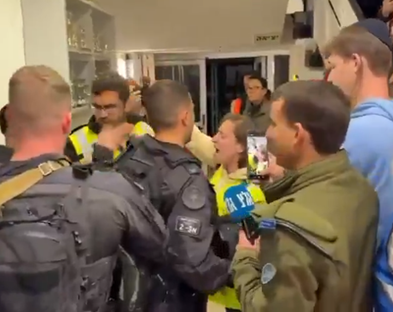 VIDEO Izraelka napala Ben-Gvira: "Ti si židovski nacist. Donosiš samo smrt"