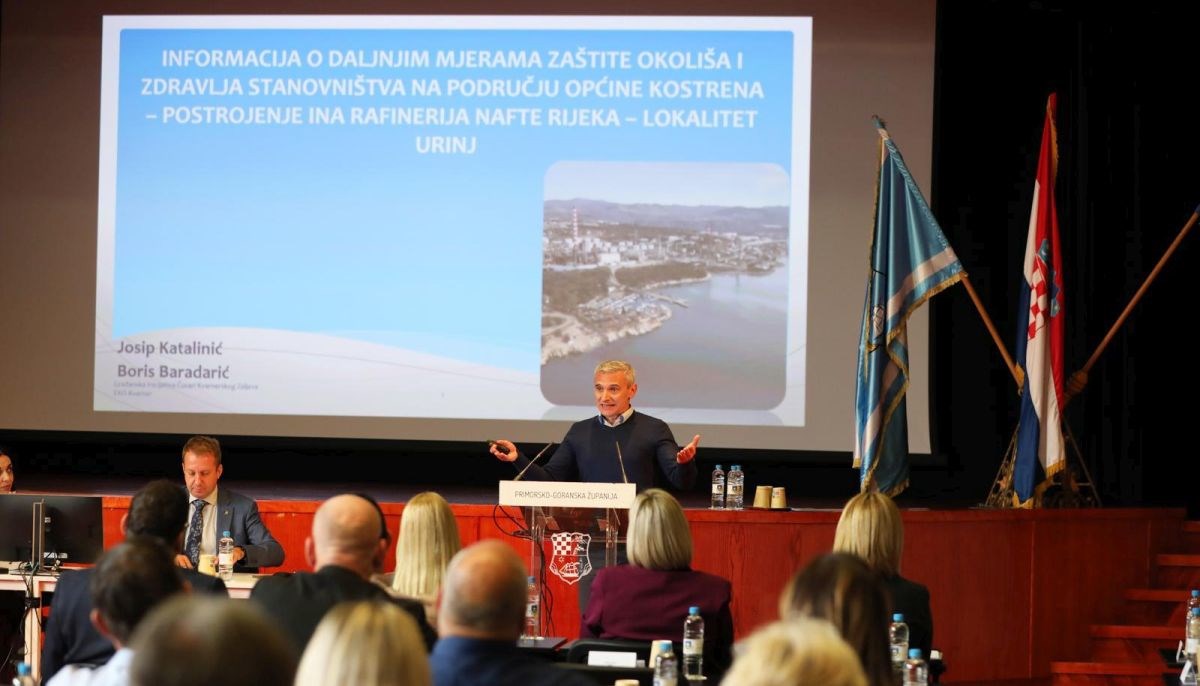 Primorsko-goranska županija: Treba sanirati onečišćenja zbog riječke rafinerije