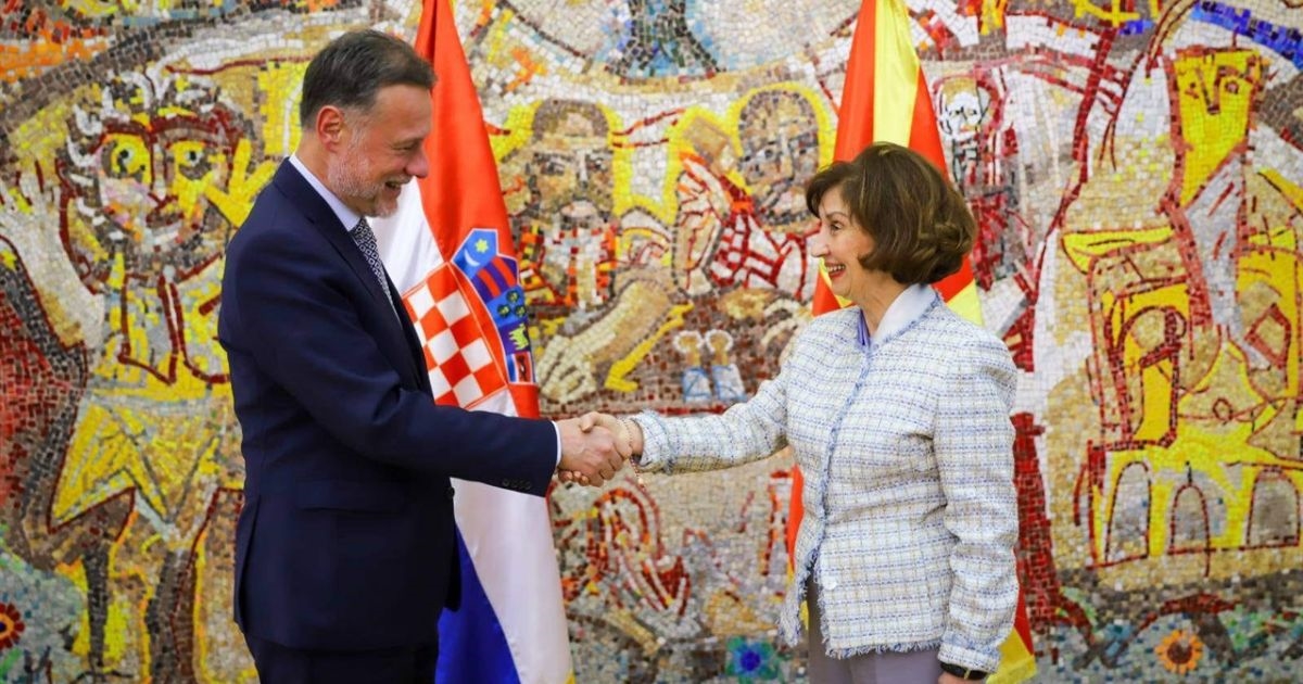 Jandroković posjetio Makedoniju: "Nastavit ćemo vas podržavati na putu u EU"