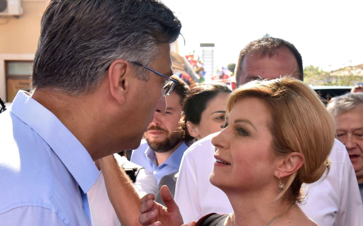Plenković o Kolindi i Vučiću: Podmeću joj oni koji joj ne žele dobro