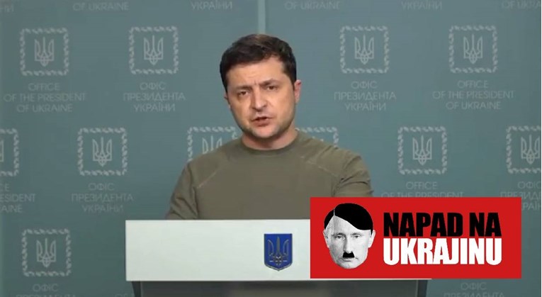 VIDEO Zelenskij: U Kijev su upale ruske grupe sabotera, žele me ubiti. Gdje je Zapad?