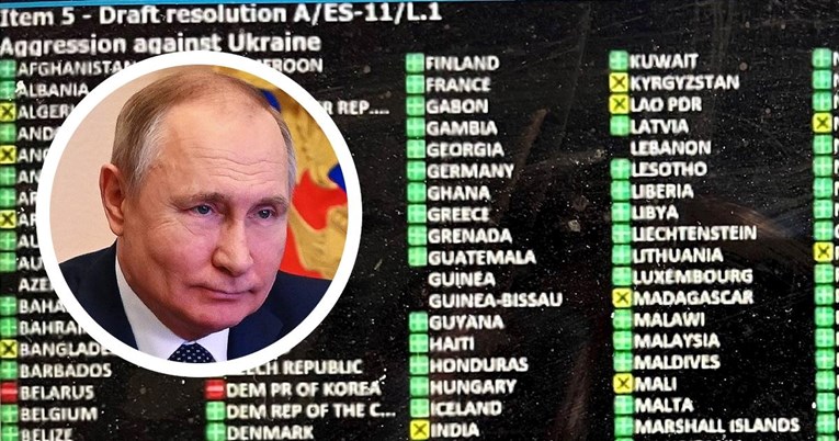 Putin dobio popis neprijateljskih zemalja, među njima i Hrvatska